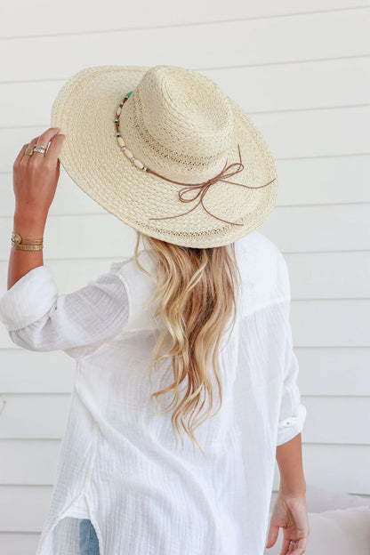 Chateau Straw Hat - Natural